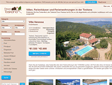 Tablet Screenshot of fewo-toskana.com